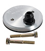 Oil Filter Block Off Plate Chevy Bow Tie - image 1