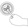 Harmonic Damper Pulley Puller For Chrysler, Dodge, GM, Mitsubishi - image 2