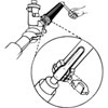 Large Inner Tie Rod Tool Works On Tie Rods With Inaccessible Flats - image 2