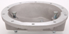 Embossed Rear End Support Cover GM 10-Bolt (Chevy) Fits 8.2" & 8.5" Ring Gear Case - image 2