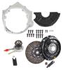 LK4100K1 Cast-Aluminum Bellhousing Kit for Chevy Small Block, Big Block Engines to Tremec GM T-56 and Magnum w/Clutch Kit & TOB - image 1