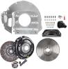 Cast-Aluminum Bellhousing, Clutch & Flywheel Kit, Big Block Mopar 383/400/426/440, 3/4-Speed A833, Ford TKX, TKO Transmissions - image 1