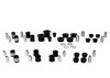 REV002.0056 Suspension Bushing Kit, Front and Rear Fits Select Audi A3 Quattro, Audi A3, Volkswagen Tiguan, Volkswagen GTI - image 3
