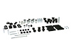REV002.0100 Front and Rear Suspension Bushing Kit for 1967-1969 Chevy Camaro, 1967-1969 Pontiac Firebird - image 1