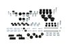 REV002.0136 Front Suspension Bushing Kit for 1975-1979 Chevy Camaro, 1974-1975 Pontiac Firebird - image 3