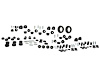 REV002.0162 Front/Rear Suspension Bushings for 1997-2006 Jeep Wrangler - image 1