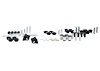 REV002.0196 Front/Rear Essential Bushing Kit Fits Select Dodge Dart, Plymouth Barracuda, Plymouth Duster, Plymouth Scamp - image 1