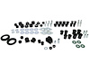 REV002.0236 Front/Rear Suspension Bushings for 2001-2004 Toyota Tacoma - image 1