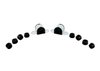 REV008.0008 Front Sway Bar Link Bushing Kit for 1976-1983 Jeep CJ5, 1976-1986 Jeep CJ7 - image 3