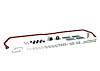 REV011.0110 Rear Sway Bar (22 mm) for 1967-1970 Ford Mustang, 1967-1970 Mercury Cougar - image 1