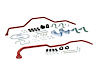 REV013.0014 Front (30 mm) & Rear (22 mm) Sway Bar kit Fits Select Chevy Camaro, Chevy Nova, Pontiac Firebird - image 1