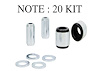 REV052.0040B Control Arm Lower Front Outer Bushing Fits Select Audi A3 Quattro, Audi RS3, Audi A3, Audi S3, Audi TT, Audi TT