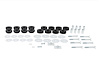 REV220.0130 Body Mount Bushing Assembly Fits Select Chevy Biscayne, Chevy Bel Air, Chevy El Camino, Chevy Impala - image 1