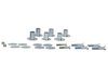 REV220.0150 Front/Rear Body Mount Hardware Fits Select Chevy Chevy II, Chevy Camaro, Chevy Nova, Pontiac Firebird - image 2