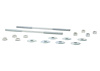 REV232.0012 Threaded Link Rod, L: 240 mm w/ Nuts & Washers (No Bushings) - image 1
