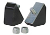 REV240.0002 Bump Stop Bushing (Triangular), L: 61 mm, W: 25 mm, H: 43 mm, 1 Stud - image 1