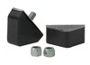 REV240.0002 Bump Stop Bushing (Triangular), L: 61 mm, W: 25 mm, H: 43 mm, 1 Stud - image 2