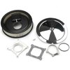Round 14 in. Air Cleaner Kit for GM LS Engine with 4150 Carb Intake Manifold - image 2