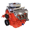 4150 14 in. Chrome Round Air Cleaner Crate Engine Package [495 HP] - image 1