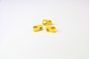 10-820-15 Single Place T Clamp, 13/16 in., 10AN, 3 Pieces, Yellow - image 1