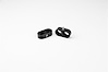 20-822-11 Heater/AC T Clamp, 13/16 in.-13/16 in, 1/2 in. ID, 10AN, 2 Pieces, Black - image 1