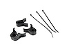41-56251 Chazis Clamp, Screwless, 1 5/8 in. Chassis Tube to 9/16 in. Hose, 3 Pieces, Black - image 1