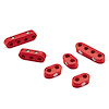 50-210-13 Smoothie 4/6 Cylinder Sport Compact Wire Separator Kit, 10.5mm, Incl. 3-2 Place/1-3 Place/2-4 Place Separators, Red - image 1