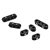 50-256-11 Smoothie 4/6 Cylinder Sport Compact Wire Separator Kit, 7-8mm, Incl. 3-2 Place/1-3 Place/2-4 Place Separators, Black - image 1