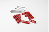50-310-13 Smoothie Top Mount Wire Separator Kit, 10.5mm, Incl. 2/3/4 Place, 2 Each, Red - image 1