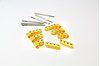 50-356-15 Smoothie Top Mount Wire Separator Kit, 7-8mm, Incl. 2/3/4 Place, 2 Each, Yellow - image 1