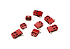 50-556-13 Smoothie Stac-Pak Wire Separator Kit, 7-8mm, Incl. 2-2 Place/6-4 Place, Red - image 1