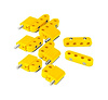 50-756-15 Smoothie Vertical Wire Separator Kit, 7-8mm, Incl. 2-2 Place/2-3 Place/4-4 Place, Yellow - image 1