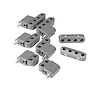 50-756-19 Smoothie Vertical Wire Separator Kit, 7-8mm, Incl. 2-2 Place/2-3 Place/4-4 Place, Gray - image 1