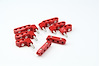 50-910-13 Smoothie Horizontal Wire Separator Kit, 10.5mm, Incl. 2-2 Place/2-3 Place/4-4 Place, Red - image 1