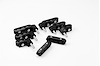 50-956-11 Smoothie Horizontal Wire Separator Kit, 7-8mm, Incl. 2-2 Place/2-3 Place/4-4 Place, Black - image 1