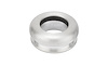 70-BAB3 Brushed Billet Aluminum Sliding Boot Bezel 5/8" O-Ring - image 1