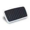 BAG-017RM Brake Pedal Pad, Clear, Brake/Clutch Pedal, Billet Aluminum - image 1