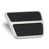 BAG-022RM Brake Pedal Pad, Clear, Brake/Clutch Pedal, Billet Aluminum - image 1