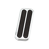 1973-99 Chevy Truck Billet Throttle Pad Rubber Insert Design Pad - image 1
