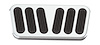 BAG-6094 Billet Aluminum Brake Pedal Pad 1967-69 Camaro (Automatic Transmission) - image 1