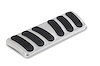 BAG-6143 Billet Aluminum Curved Automatic Brake Pad 1969-1972 Nova - image 1