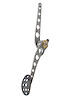 BAG-6154 Lakester Steel Throttle Pedal Assembly Raw Finish - image 1