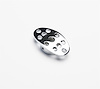 Lakester Steel Dimmer Switch Cover Chrome Finish - image 1