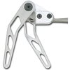 Combination Hood & Trunk Release Cable Kit Brushed Finish Handle Assembly - image 2
