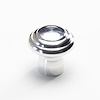 DK-011C Dash Knob, 3/16 in. Size, Lucille Style, Chrome - image 1