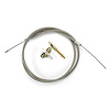 EC-8001HT Connector Cable for Under-the-Dash Foot Operated / Hand Operated Emergency Brake Braided Stainless Housing - image 1