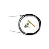 EC-8001U Connector Cable for Under-the-Dash Foot Operated / Hand Operated Emergency Brake Black Housing - image 1