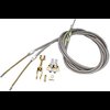 EC-80FHTK EMERGENCY BRAKE KIT S/S BRAIDED CABLE - image 3