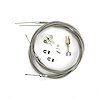 EC-81FHT Floor Mount Emergency Brake Cable Kit Ford Explorer & Wilwood Disc w/Int. Drum E-Brake