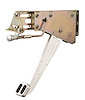 EFB-9001 Under-the-Dash Foot Operated Emergency Brake Solid Ball-Milled Arm - image 1